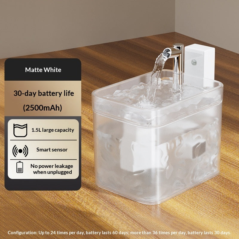 Smart Silent Cat Water Fountain