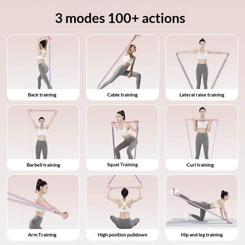 Resistance Bands For Home Fitness And Yoga